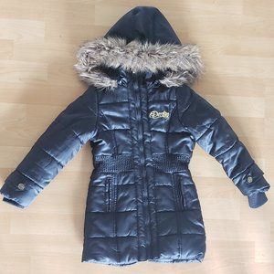 Dereon Black Puffer winter coat jacket